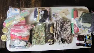 my thrifty fabric finds and shopping finds and crafty notions finds