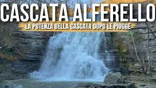 La CASCATA DELL'ALFERELLO e la sua POTENZA - Trekking a Verghereto [4K]
