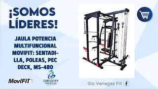 JAULA MS 480 MULTIFUNCIONAL EN GIO VANEGAS FIT