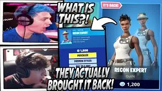 Streamers Are SHOCKED After Epic ACCIDENTALLY Released RECON EXPERT Again! 1st Time Since Season 1!