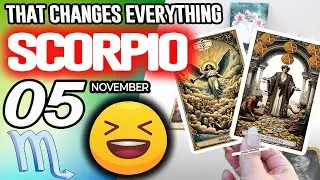 Scorpio ♏️💰BLESSING FROM HEAVEN💎✨THAT CHANGES EVERYTHING🚀🔥 horoscope for today NOVEMBER 5 2025 ♏️