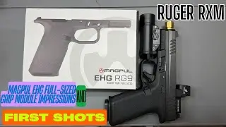 Тестирование пистолета Ruger RXM с полноразмерной рукояткой EHG | Первый взгляд и обзор стрельбы ...