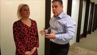 Andrea Benham and Dr Enrico Ferdico (aka Dr Fat Loss)