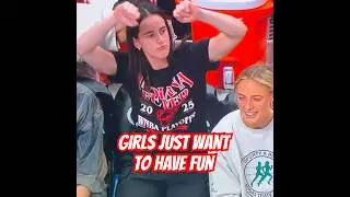 Caitlin Clark and her Positive attitude! #caitlinclark #basketball #shorts