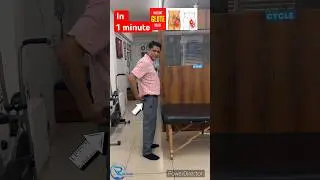 Buttock Pain. Hip pain relief exercise.gluteal stretch. #piriformissyndrome #hippainrelief #shorts