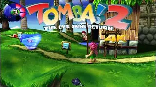DuckStation 0.1-2799 | Tomba! 2 Возвращение злых свиней 4K UHD | Геймплей на эмуляторе PS1