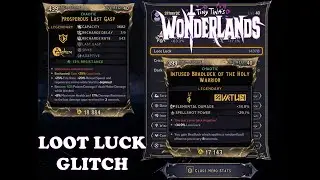 Loot Luck Glitch (Make sure to check your stats) | Tiny Tina's Wonderlands | #WONDERLANDS #SHORTS
