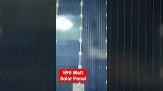 Qcell 590 watt A garade Taier One Bifical Solar Panel
