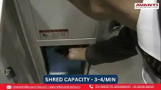 HARD DRIVE & PAPER SHREDDING MACHINES | COMBO SHREDDER | AVANTI DELHI