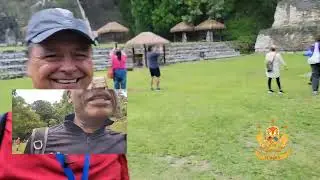 Yombo visiting the Tikal National Park Guatemala