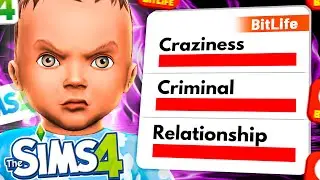 MY BITLIFE CONTROLS MY SIMS! *NEW SERIES*