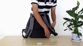 USB Charge Anti Theft Backpack Travel Security Waterproof School Bags College Teenage Male 15inch La