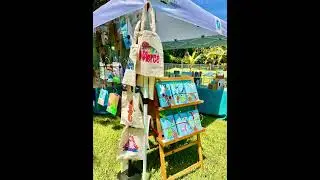 Any advice for my craft fair booth set up? #giftbags #craftsfair #originalartwork #stationery