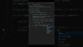 Print Prime Numbers 1 to 100 in Java | Fast & Easy | #shorts #shortsfeed