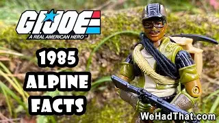 G.I. Joe Alpine: Mountain Trooper - Vintage 1985 Hasbro Action Figure Comic Book Cartoon Review