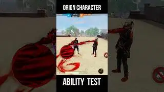 Orion Character Ability Test 🔥 Against 2 Enemies #freefire #shorts #srikantaff