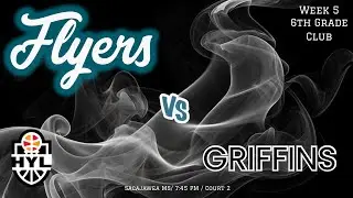 Spokane Flyers Vs Griffins (Week 5-HYL  6th grade club)