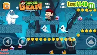 Super bean Adventure  Run Game Level 1-40  #gameplay #gaming #games