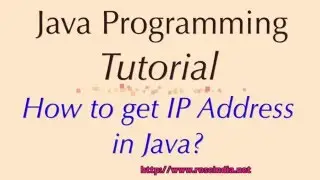How to get IP Address in Java?