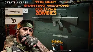 THE BEST COLD WAR ZOMBIES EARLY LEVEL STARTING WEAPONS