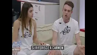 Amici 17: Irama ed Emma rispondono a Carmen, interviene Einar