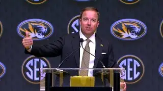 Missouri Eli Drinkwitz SEC Football KICKOFF Media Days 2025