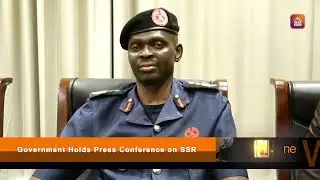 Gambia Government holds press conference on Security Sector Reform (SSR)