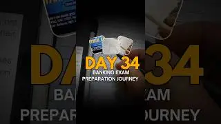 DAY 34 Banking Exam Preparation | #bankingexams #bankingexam #sbipo #ibpspo #sbiclerk #ibpspo #ibps