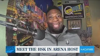 Meet the Henderson Silver Knights in-arena host Bojo Ackah