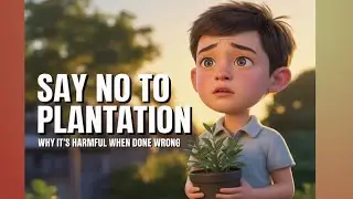 Planting with cute little baby poem # plant # cute # poem#viral