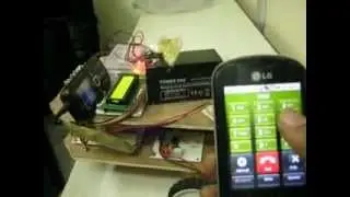 Робот-охранник с управлением через 3G-мобильное устройство, оснащенный GSM и GPS-интерфейсами.