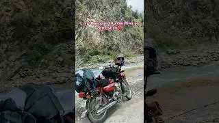 Solo female biker from Lahore to Hunza on cd70 #adventureawaits #bikehonda #travel