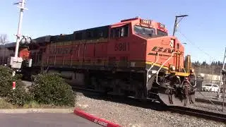 (PHU BNSF 1793, BN 1685, CREX 1303, BNSF 274) Variety of cars #223