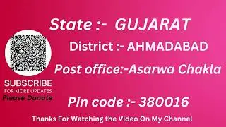 Ahmadabad ka all pincode