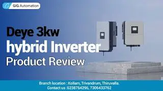 Deye 3 kW hybrid inverter  നിങ്ങളുടെ സോളാർ plant ന് നല്ലതോ?|Product Review