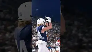 Tyler Warren Touchdown Pass Credit to @B1GFootball