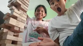 juega jenga con nosotros(perd&oacute;n al final se corto)#funny #funnyimages #funnymemes 