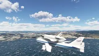Amazing skill! NASA Boeing 747 pilot flies from Gibraltar Airport