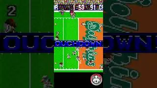 Tecmo Super Bowl SNES Browns Season AFC Championship Highlights #SHORTS #retro