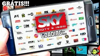 INCR&Iacute;VEL!!! NOVO APLICATIVO DA SKY COM TODOS OS CANAIS GR&Aacute;TIS POR TEMPO ILIMITADO