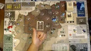 A DISTANT PLAIN Campaign Play Through First Try COIN Game by GMT Games