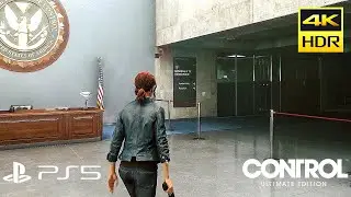 Control Ultimate Edition (PS5) Performance Mode Gameplay 4K 60FPS HDR