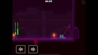 Geometry Dash - The Tower Level 1 All Blue Coins Walkthrough