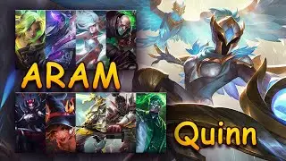 Quinn | ARAM | Full game | League of Legends - patch 13.22