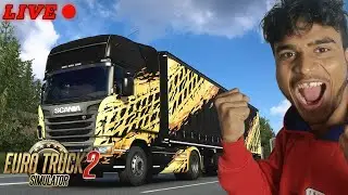 🔴 LIVE || Euro Truck Simulator 2 Live Hindi | Long Drive Gameplay 🚛