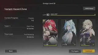 Athena main carry Variant Hazard Zone Grudge Level 20 in 1 min 36 s.