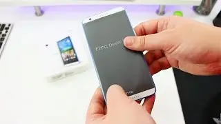 Распаковка HTC Desire 820