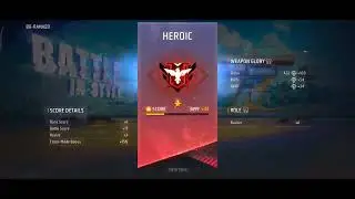 Reached Heroic --:) Br Rank Season 48 🎯😂🍁⛩️ #freefire #freefiremax 