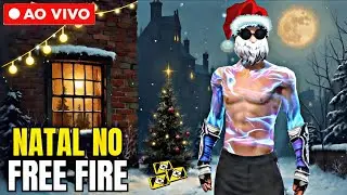 ⭐️ VÉSPERA DE NATAL NO FREE FIRE! AO VIVO COM O JOKER! 🎄