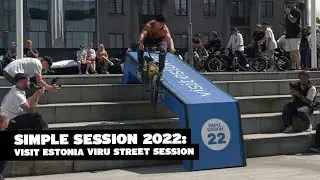 Simple Session 2022 &ndash; Viru BMX Street Session presented by Visit Estonia
